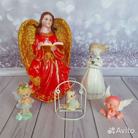 Статуэтки разные фарфор, полистоун