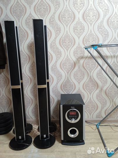 Акустические колонки 5.1 напольные