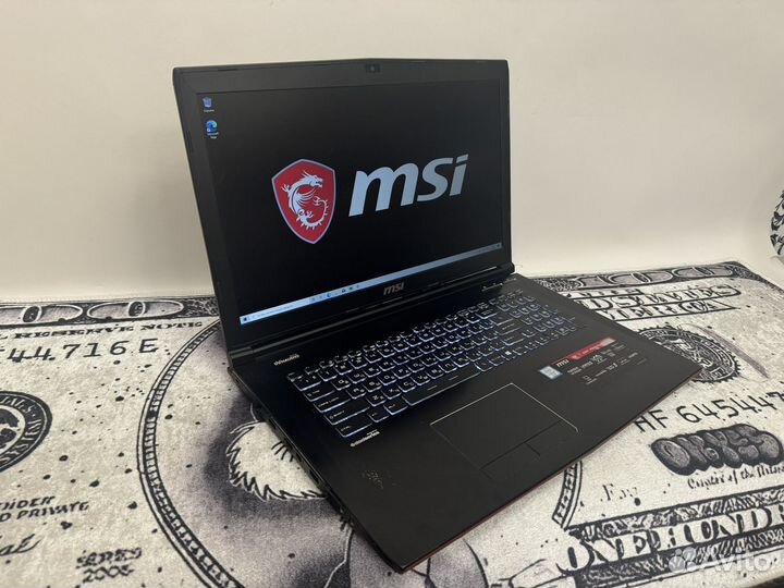 Игровой ноутбук Msi 17 3