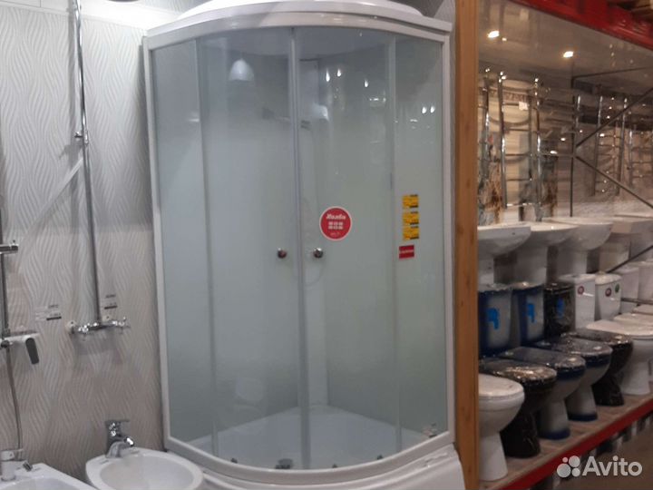 Сборка душевых кабин