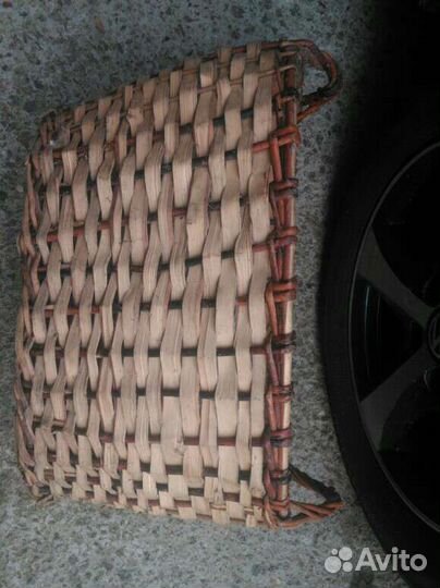 Большая Корзина плетеная СССР
