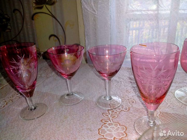 Стопки фужеры СССР (Садовая