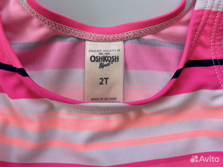 Купальник для девочки 86 92 H&M Oshkosh