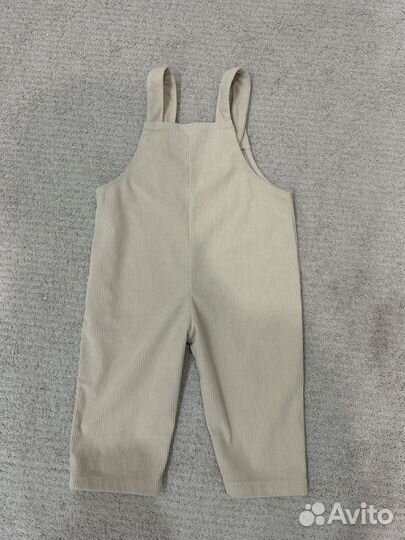 Вельветовый комбинезон 80