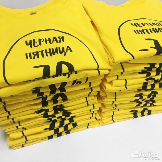 Печать на футболках (шелкография, прямая печать)