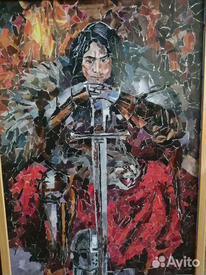 Картина коллаж средневековье