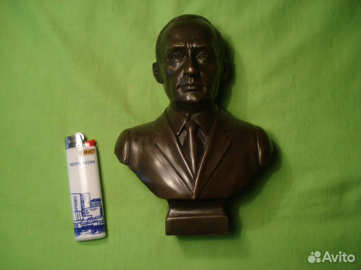 Владимир Путин Z Бюст Редкий мзхл Москва 2002