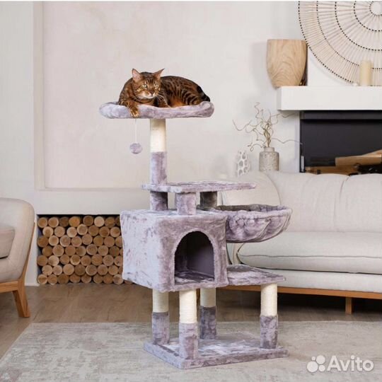 Когтеточка с домиком новая