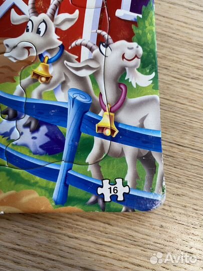 Пазлы ларсен 2 шт