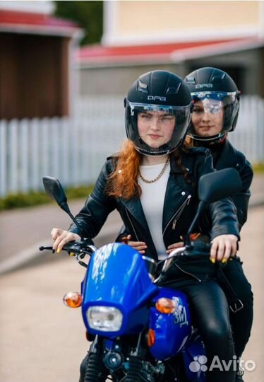 Шлем для мотоцикла открытый DFG