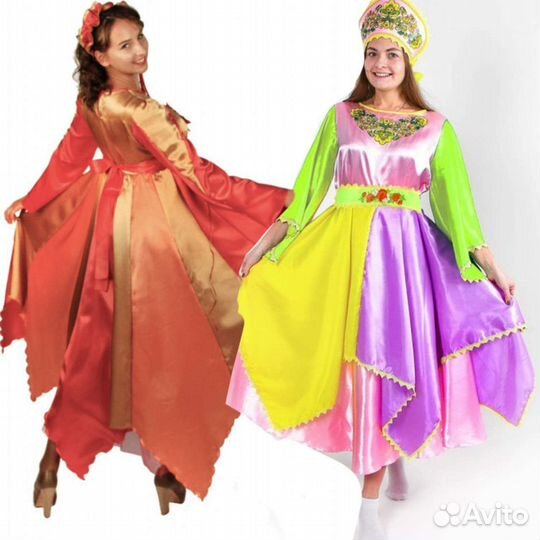 Костюм народный, русский народный сарафан