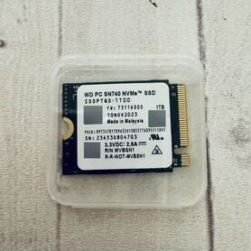 SSD WD SN740 M2 2230 1TB новый, оригинал