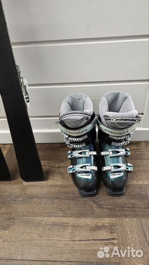 Горные лыжи детские 120 с ботинками