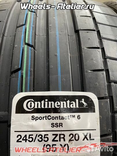 Continental ContiSportContact 6 245/35 R20 и 275/30 R20 97Y