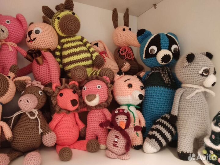 Игрушки вязаные ручной работы