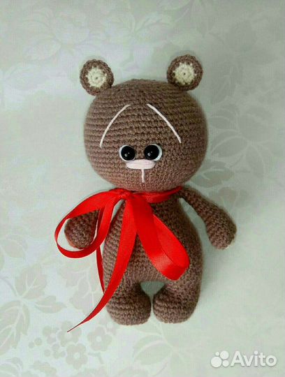 Вязаный мишка