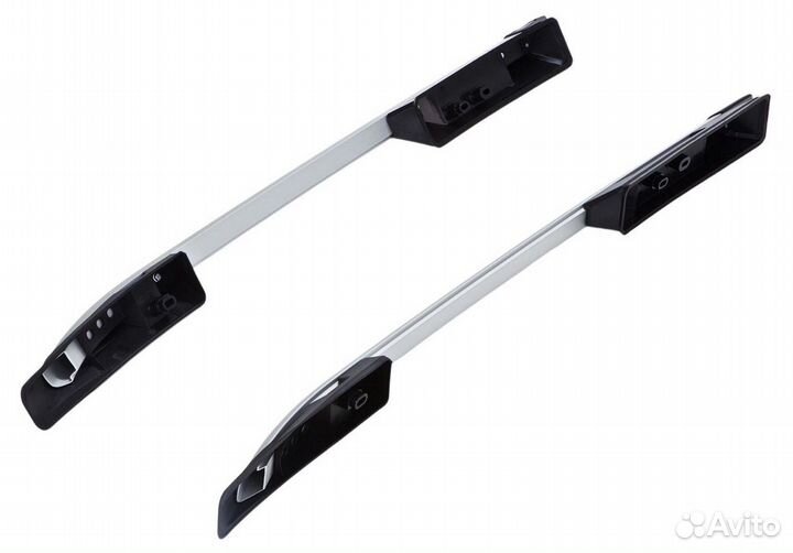 Рейлинги на крышу Nissan Navara с 2015 - (с попере