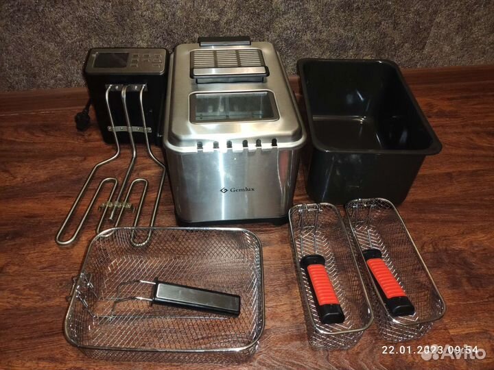 Настольная фритюрница Gemlux GL-DF-4D