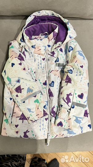 Куртка горнолыжная glissade 110-116