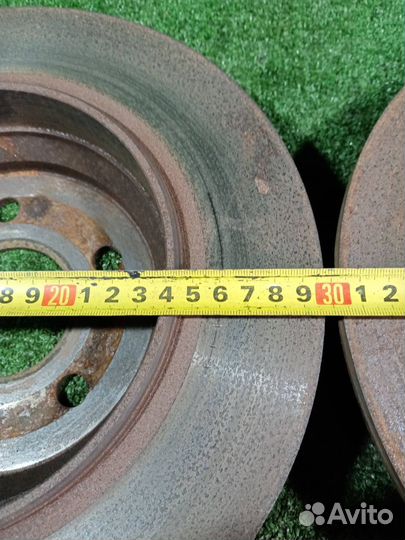 Диск тормозной (комплект) задний Mercedes-Benz