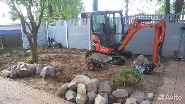 Услуги Мини Экскаватора
