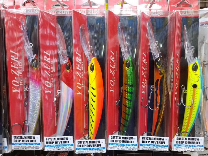 Воблеры Yo-zuri Crystal Minnow