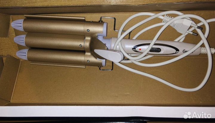 Плойка ProGemei GM-1988 / Плойка тройная профессио