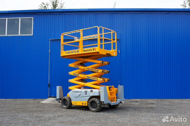 Аренда ножничного дизельного подъемника 12м