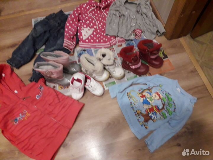 Детские вещи пакетом для девочек от 1 до 3 лет