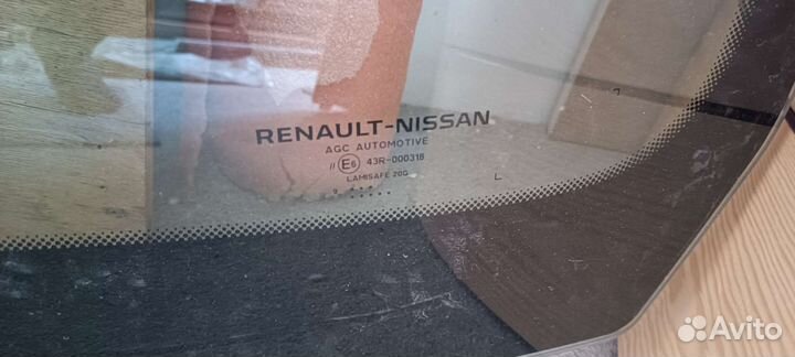 Лобовое стекло renault duster