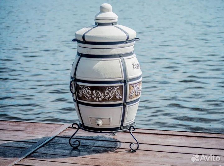 Тандыр Казачий с откидной крышкой и подставкой