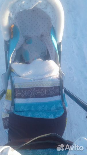 Детские санки коляска