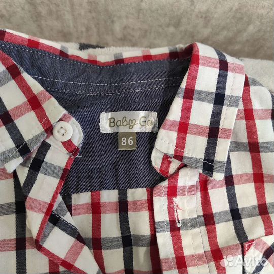 Рубашки на мальчика 2-3 года