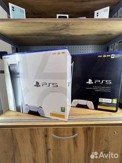 Sony PlayStation 5 (Новые, Гарантия, Дисковод)