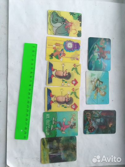 Карманный календарь поход туристы 8 шт.мультфильмы