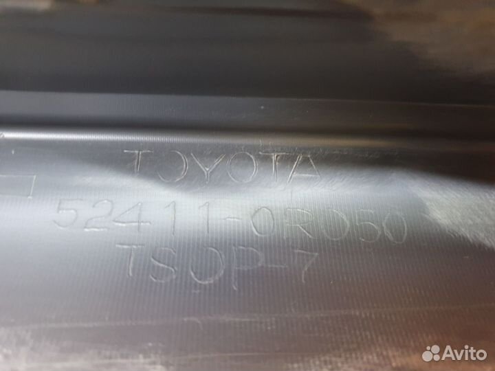 Юбка бампера передняя Toyota Rav4 4 CA40 2015-2019