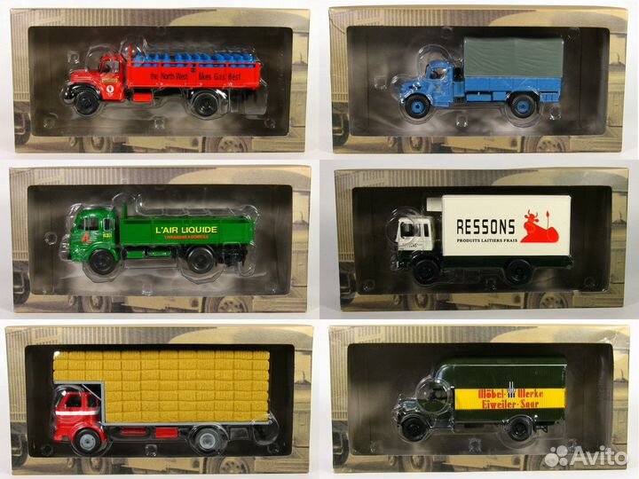 Новые модели грузовиков Altaya IXO 1/43 журналка