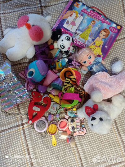 Игрушки для девочек пакетом