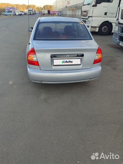 Hyundai Accent 1.6 МТ, 2005, 215 247 км