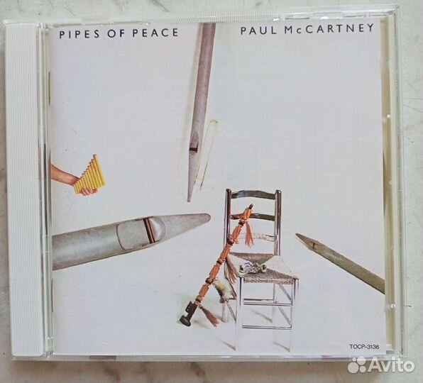 Paul McCartney. Pipes of Peace. CD. Япония