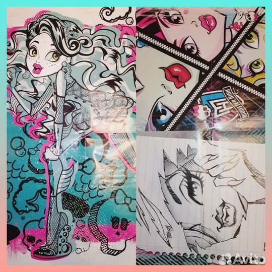 Плакат / Постер Monster High / Монстер Хай