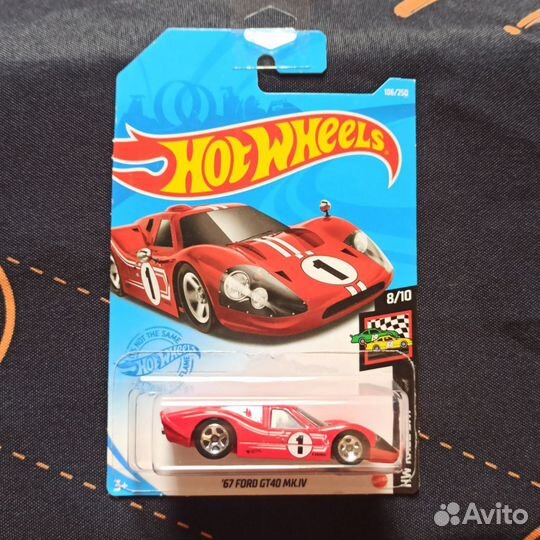 Hot Wheels 67 Ford GT40 MK.IV