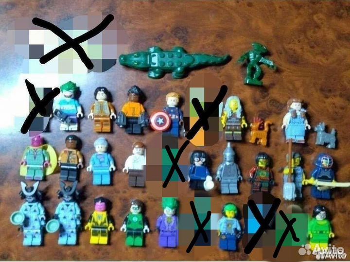 Lego минифигурки