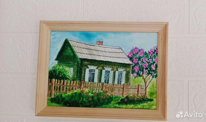 Картина акварелью