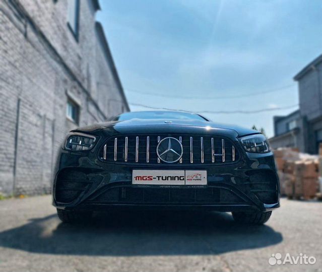 Решетка GT + Диффузор Е53 E-Coupe C238 рестайлинг