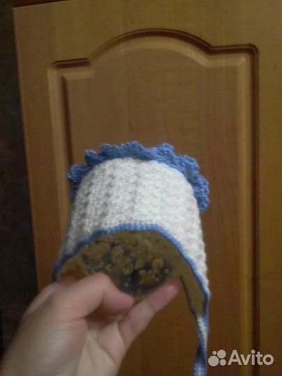 Вязаный чепчик