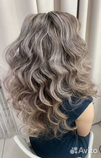 Укладка локоны