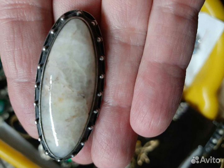 Старинные броши серебро 875 пробы