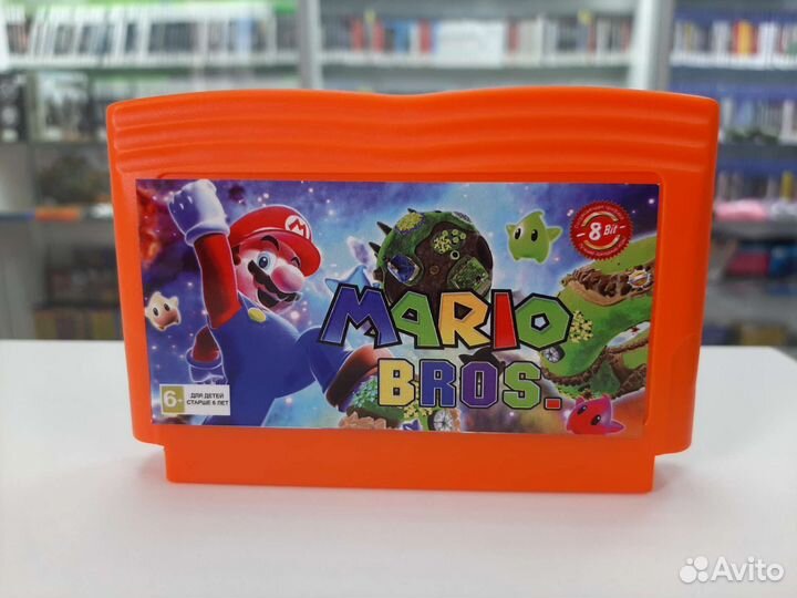 Картридж 8 бит Марио Bros. (dendy)