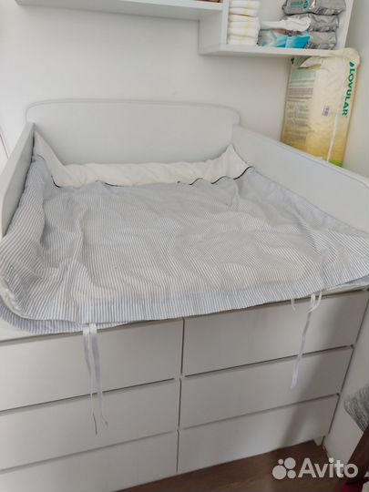 Пеленальный столик на комод